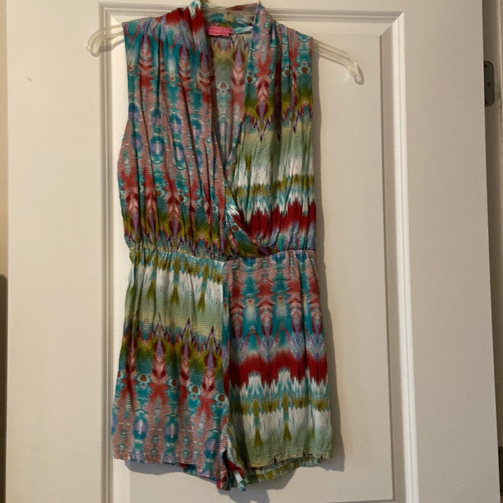 Sleeveless, romper, size XS